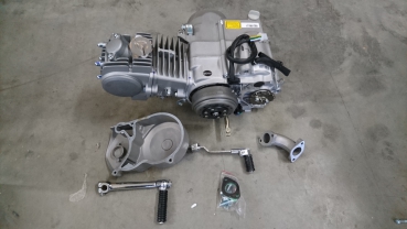 Motor YX 125 ccm 4 Takt  4 Gang Schaltgetriebe Aluzylinder für Dirtbike Kayo TSD 110 und TSD 125