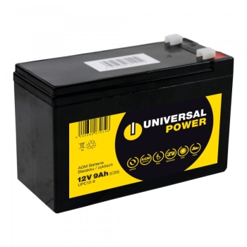 AGM UPC12-9 12V 9Ah (C20) AGM Batterie zyklenfest wartungsfrei