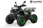 Preview: NITRO MOTORS 200cc maxi Kinder Quad Reptile RS10-CVT Platin 10 Zoll Bereifung