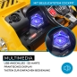 Preview: Elektrobagger für Kinder gelb