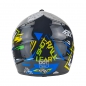 Preview: Kindermotocrosshelm Hot-Shot blau oder orange