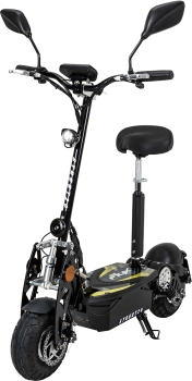 eFlux Street 20 E-Scooter mit Straßenzulassung, 20 km/h, 500 Watt, Elektroroller mit Sitz, klappbar