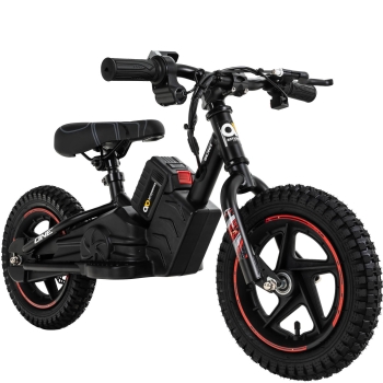 Preview: Elektro-Laufrad, 12 Zoll, Kinder-Balance-Bike m. 250 Watt, Scheibenbremsen, 3 Geschwindigkeitsstufen