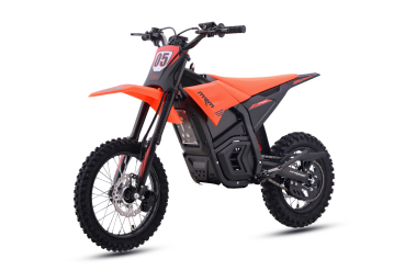 Elektrisches Pitbike MRM Pit-Volt 72 Volt 25Ah  6000 Watt Lithium 17"/14" Bereifung orange