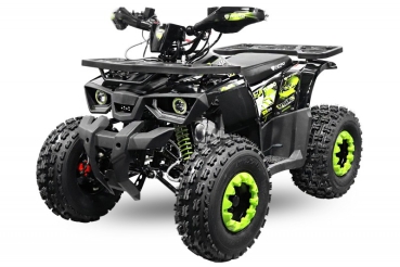 Nitro Motors Rugby RS8-3G V2 midi Quad 150cc 8 Zoll 3 Gang Semi-Automatik mit RG Kinderquad Atv Platin Line