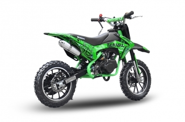 Preview: Dirtbike 49 ccm Nitro Serval 2 Takt Automatik