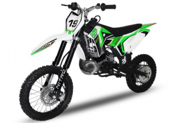65cc Dirtbike NRG65 GT 14/12 Hydr. wassergekühlt Motocross Dirtbike