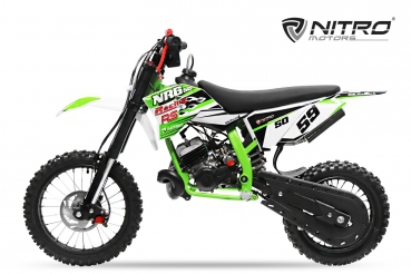 NITRO Motors 50cc NRG50 DELUXE 14/12 | NEW DESIGN | RACING | HYDRAULIK BRAKES | UPSIDEDOWN