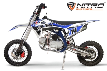 NITRO MOTORS 125cc midi Kinder Dirtbike CRX Bro 14/12"