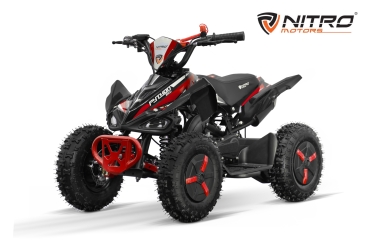 Preview: NITRO MOTORS 49cc mini Kinder Quad Python Snowy-Profile L Sport 6"
