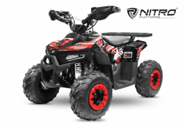 Nitro Motors Hawk S7 Sport Edition Midi Quad 125cc 7 Zoll Automatik + RG Kinderquad Atv Platin Line