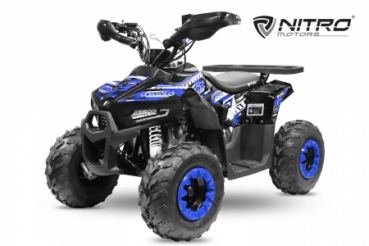 Preview: Nitro Motors Hawk S7 Sport Edition Midi Quad 125cc 7 Zoll Automatik + RG Kinderquad Atv Platin Line