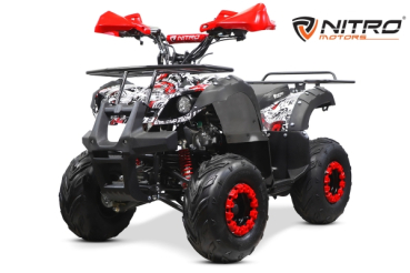 Preview: Kinder-Quad Toronto 125ccm Nitro Toronto Automatik mit Returgang Fernbedienung Start-Abstellen