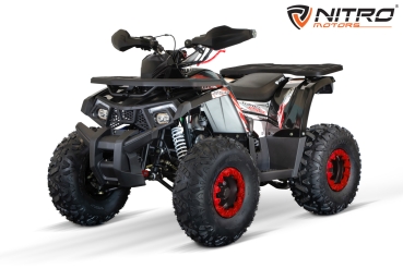 Preview: NITRO MOTORS 125cc midi Kinder Quad Quablo Turbo RS8-3Gang Semiautom