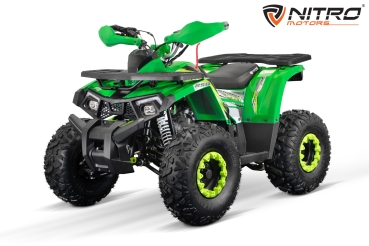 NITRO MOTORS 125cc midi Kinder Quad Quablo Turbo RS8-3Gang Semiautom