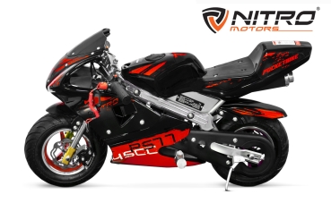 Preview: 49 ccm Pocket Bike  PS 77 Minibike Kinderbike