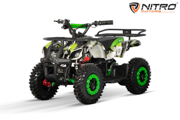 Preview: NITRO MOTORS E-Quad 1000W Torino Sport 36V 6" snowy profile Graffiti
