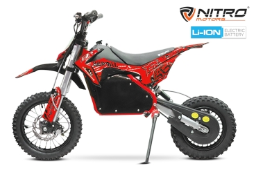 Preview: E-Cross Nitro Serval 1200 Watt 48 Volt Lith-Akku 12/10 Bereifung