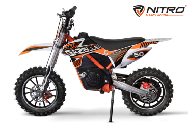 Preview: Elektro-Motocross Nitro Motors 550W Eco mini Kinder Dirtbike Gazelle DLX 10"
