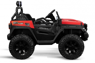 Preview: Kinder Elektro Auto Geländewagen 4x4 Offroad 2-Sitzer 4x 30W 12V 10Ah 2.4G RC Bluetooth