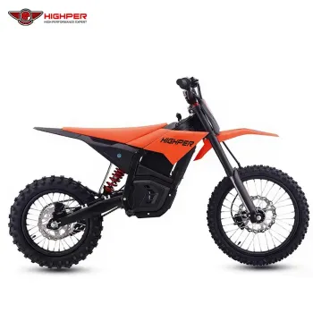 Preview: Elektro Motocross KMG-HP130E  72 Volt 27 Ah  6000 Watt Lithium 17"/14" Bereifung