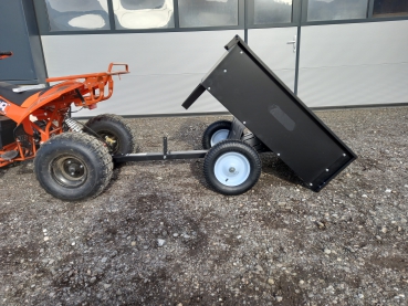 Robuster Anhänger für Quad oder Rasentraktor