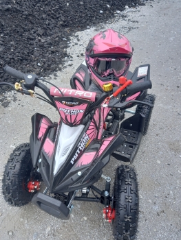 Preview: 49cc Python Deluxe Miniquad | Atv Kinderquad Cross Pocketquad