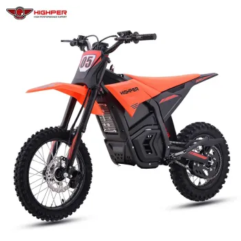 Elektro Motocross KMG-HP130E  72 Volt 27 Ah  6000 Watt Lithium 17"/14" Bereifung