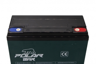 Preview: PolarBear Blei Gel Batterie Akku 12V 20Ah 6-DZM-20