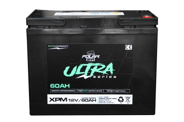 Polar Bär AGM Batterie Ultra Serie XPM 12V 60Ah wartungsfrei Powerbatterie