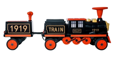 Preview: Kinderzug Elektro mit Anhänger 3 Sitzplätze, 5 km/h, Soft-Start, 180 Watt