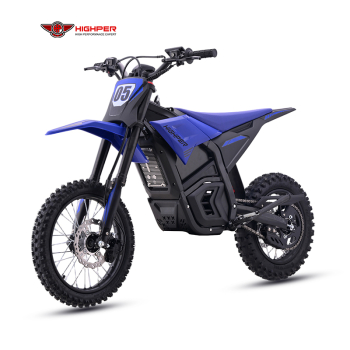Preview: Elektro Motocross KMG-HP130E  72 Volt 27 Ah  6000 Watt Lithium 17"/14" Bereifung