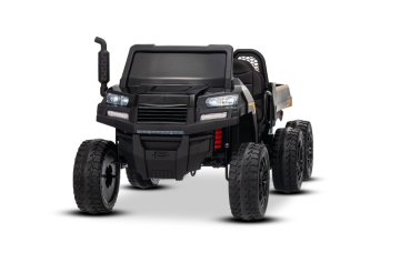 Preview: Elektrisches Farm-Kinderauto RIDER 6X6 24V mit Allradantrieb (4×200W), Zweisitzer, grün, Lithium-Batterie, EVA-Räder