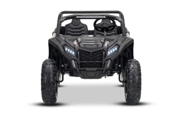 Preview: Elektrisches Kinderauto UTV XXL 24V, Motor mit Differenzial, aufblasbare Gummireifen, gefederte Hinterachsen, Scheibenbremse, gepolsterter Sitz, verstellbares Lenkrad, Bluetooth, MP3-Player mit USB/SD-Anschluss