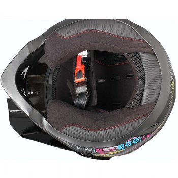 Preview: Crosshelm Motocrosshelm Infinity schwarz für Kinder und Jugendliche mit EEC