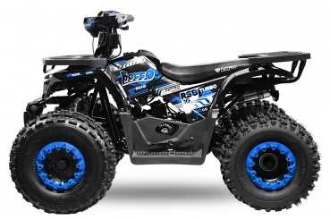 Preview: Nitro Motors Rugby RS8-3G V2 midi Quad 150cc 8 Zoll 3 Gang Semi-Automatik mit RG Kinderquad Atv Platin Line