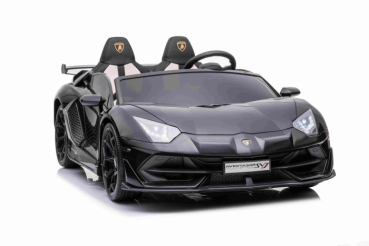 Elektroauto für Kinder Lamborghini Aventador 24V für zwei Benutzer MP4-Player, vertikal öffnende Türen, 2x45W Motor, 24V Batterie, 2,4 GHz  Fernbedienung