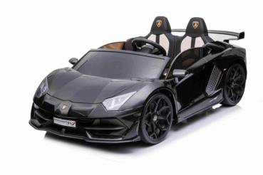 Preview: Elektroauto für Kinder Lamborghini Aventador 24V für zwei Benutzer MP4-Player, vertikal öffnende Türen, 2x45W Motor, 24V Batterie, 2,4 GHz  Fernbedienung