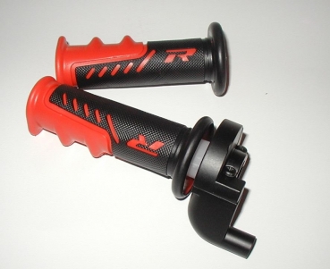 Gasgriff Set inkl. Gasseilführung Drehgasgriff Motocross Dirtbike Quat/ATV