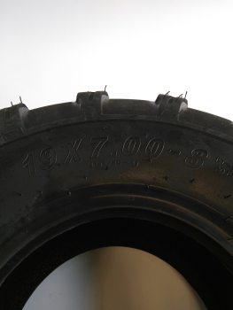Preview: Reifen 19x7-8 für Kindertraktor hinten 185/80-8