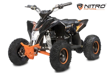 NITRO MOTORS 1300W  48 Volt Eco midi Kinder Quad Madox DLX 6" Lithium