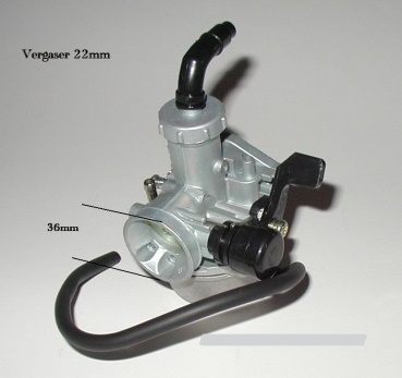 vergaser 22 mm mit Joker für 4 Takt Motoren