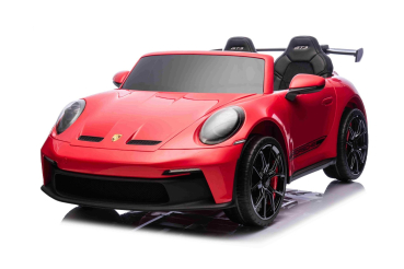 Preview: Elektrisches Kinderauto Porsche 911 GT3 24Volt mit 4x4-Allrad Lithiumakku USB 2 Sitzer