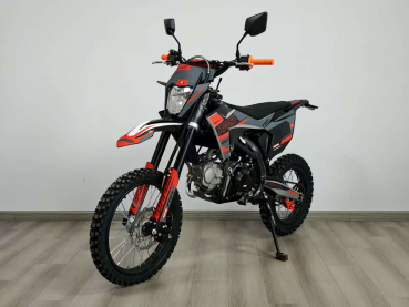 Dirtbike 140 ccm Turrut X4 17/14 Elektro und Kickstarter. Die neue Generation der Dirtbikes