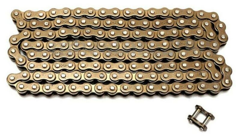 Steuerkette Antriebskette 25H 45 Glieder ATV Pit Bike Dirt Bike Rolle, 9,49