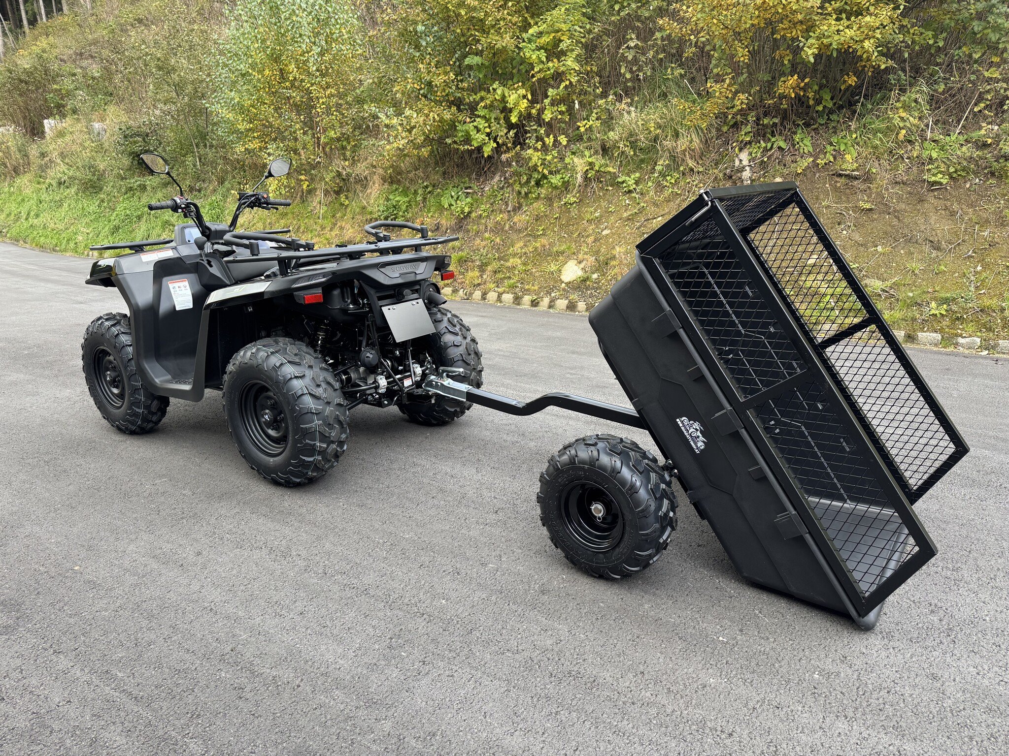 Kindermotorrder Galler - Robuster Anhnger Garden fr Quads-ATV