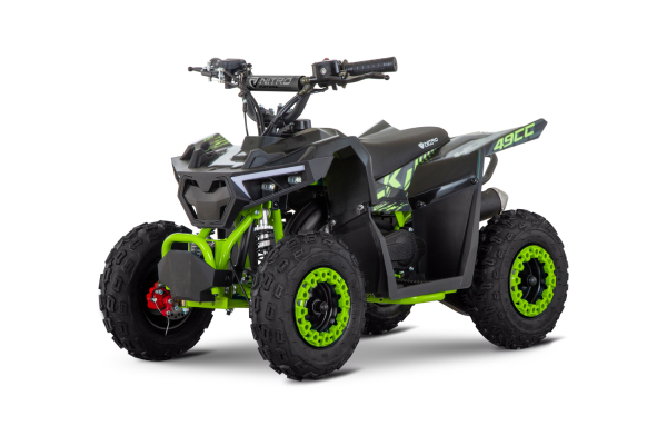 NITRO MOTORS 49cc Kinder Quad HULKI E-Start Sport 6”