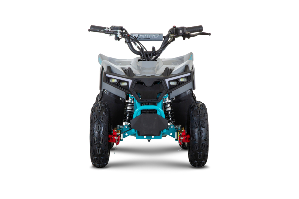 NITRO MOTORS 49cc Kinder Quad HULKI E-Start Sport 6”