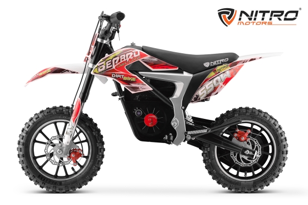 NITRO MOTORS 550W 36V 8Ah Lithium Eco mini Kinder Dirtbike Gepard DLX 10"