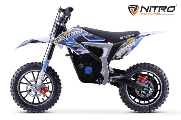NITRO MOTORS 550W 36V 8Ah Lithium Eco mini Kinder Dirtbike Gepard DLX 10"